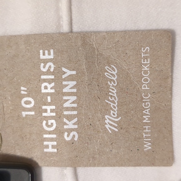 NEW - MADEWELL 10" High-Rise Skinny Jeans - Various - Picture 6 of 14